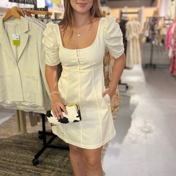 Free People Cheyenne Denim Dress - Picture 3 of 4